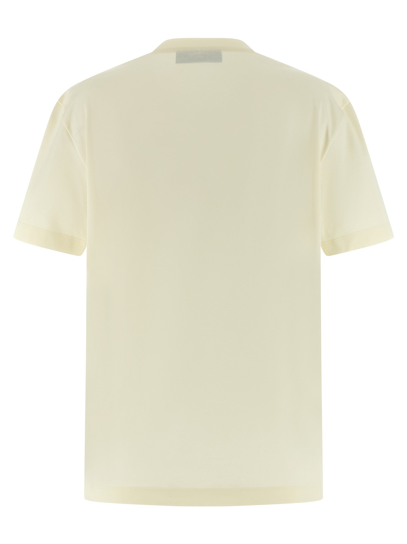 Beige Cotton T-Shirt