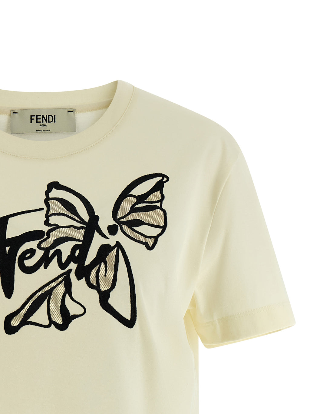 Beige Cotton T-Shirt