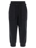 Black Cotton Joggers (Workout Pants)
