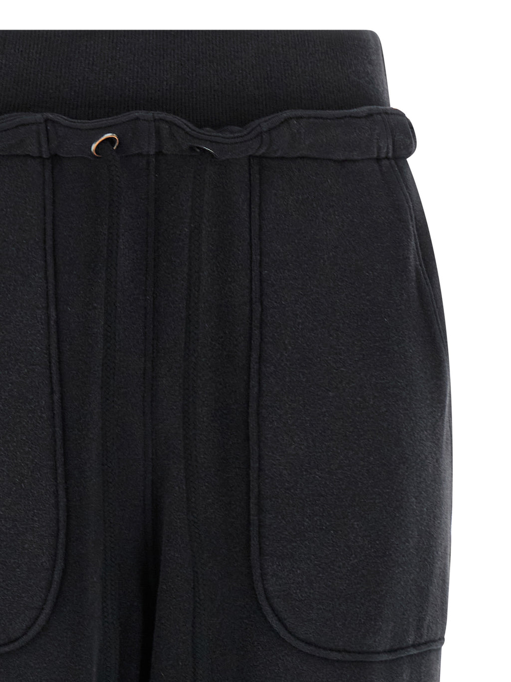 Black Cotton Joggers (Workout Pants)