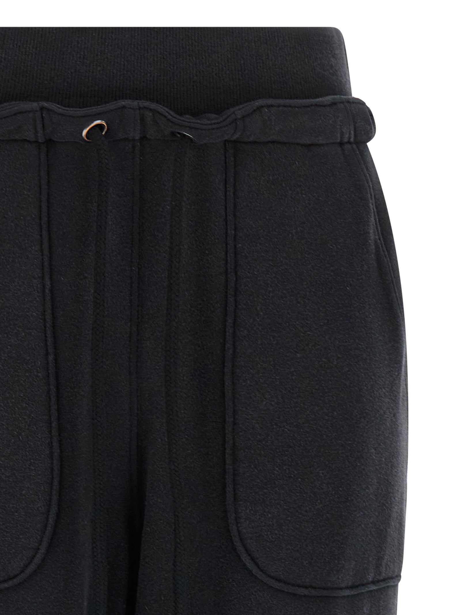Black Cotton Joggers (Workout Pants)