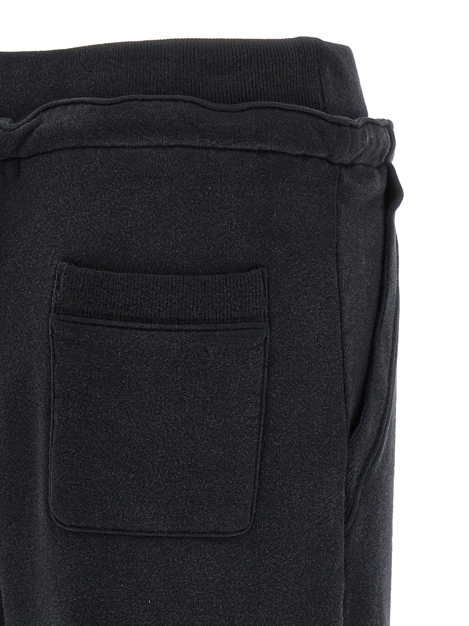 Black Cotton Joggers (Workout Pants)