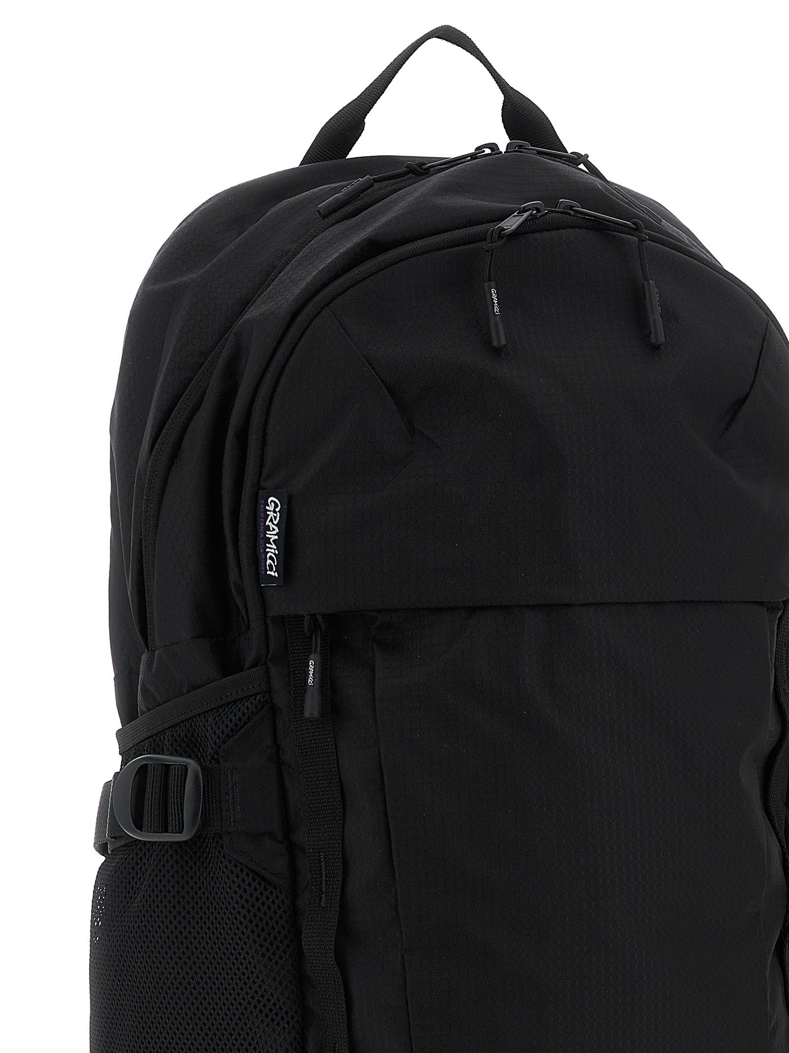 Black Nylon Backpack