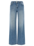 Blue Cotton Jeans Denim