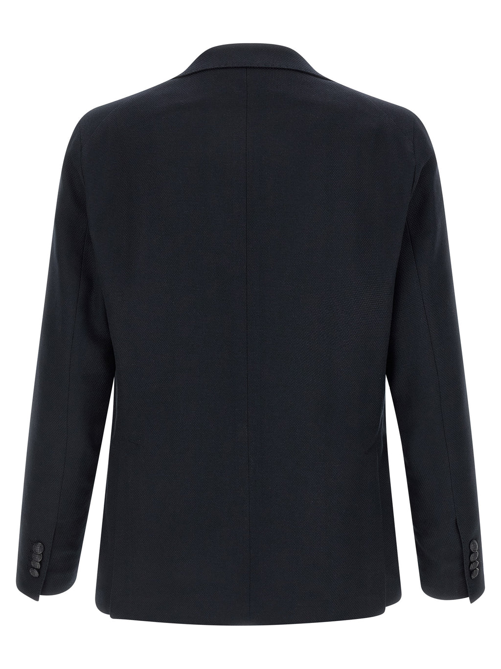 Blue Cotton Blazer