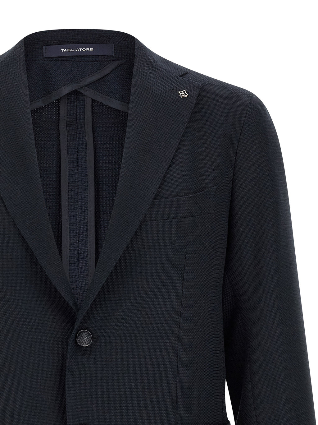 Blue Cotton Blazer