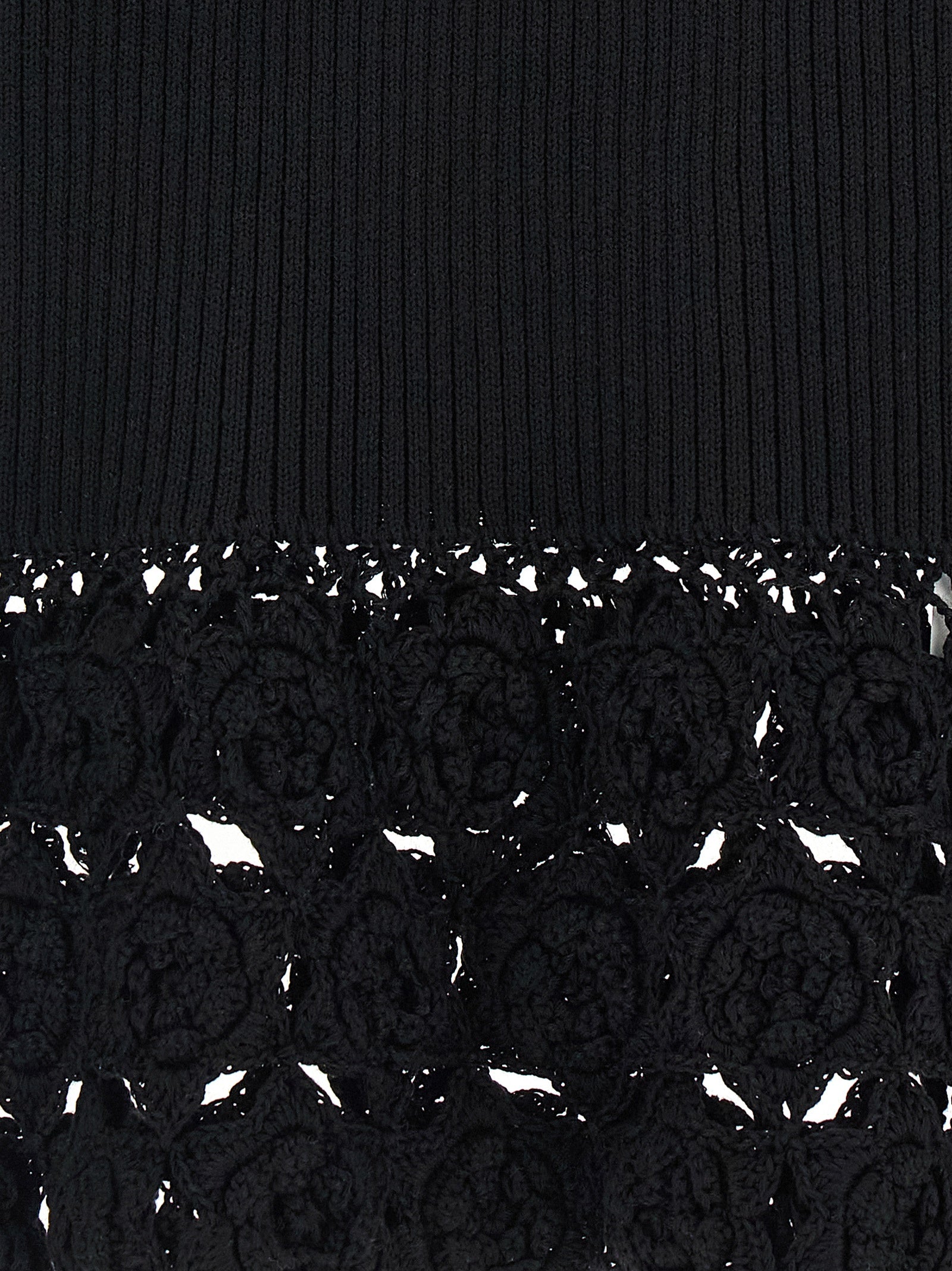 Black Organic Cotton Sleeveless Jacket