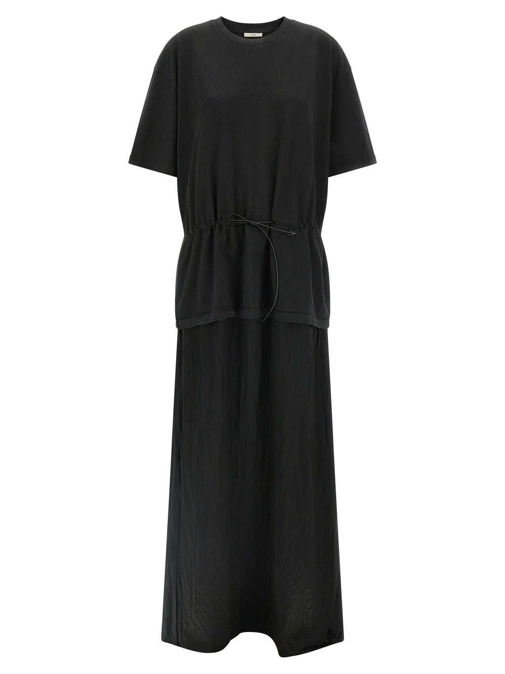 Black Cotton Long Dress