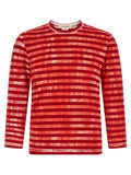 Multicolor Cotton Long Sleeve T-Shirt