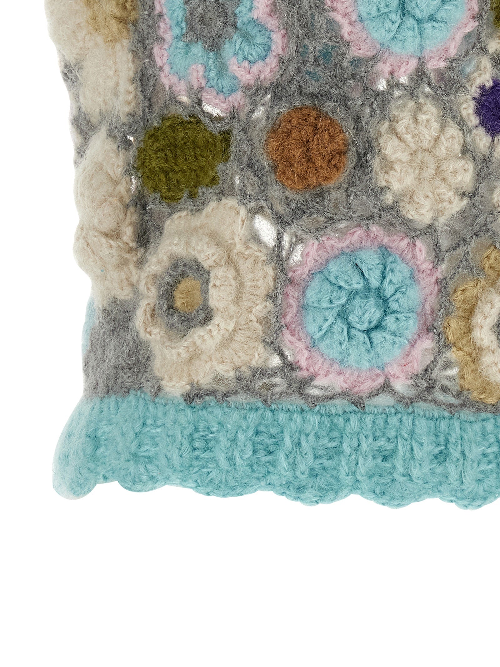 Multicolor Wool Sleeveless Jacket