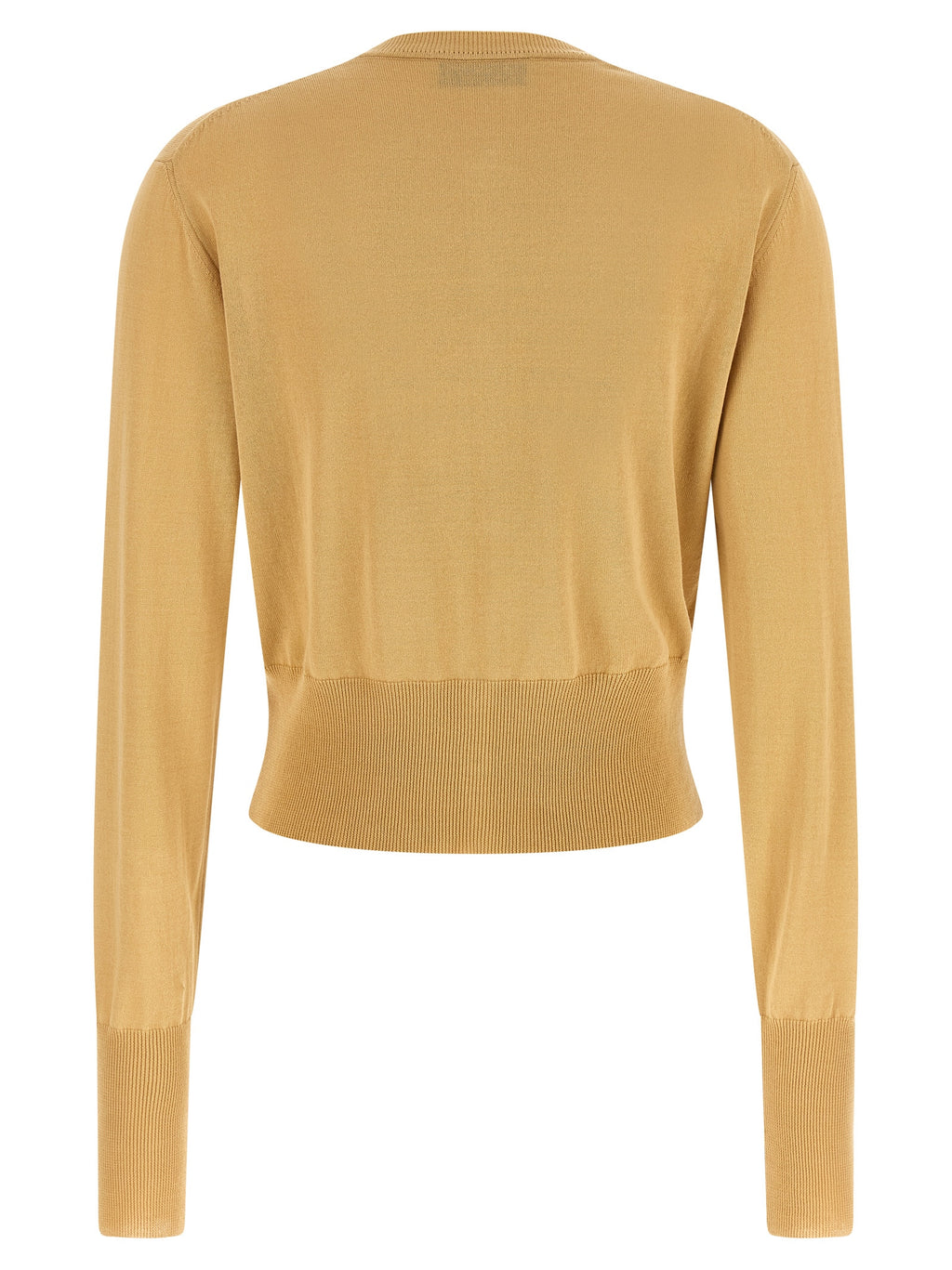 Beige Cotton Cardigan