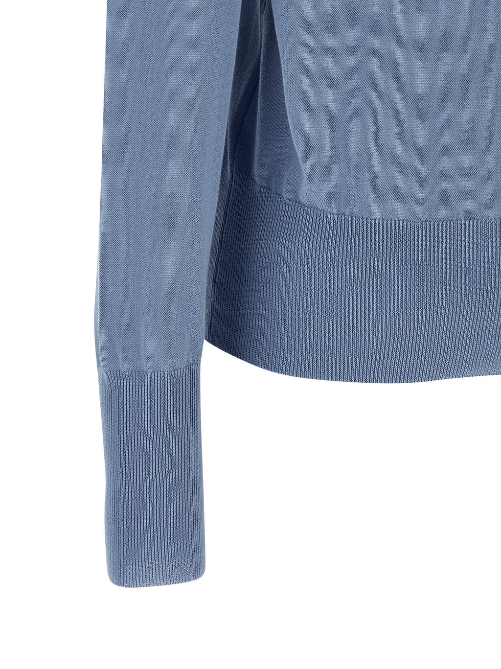 Blue Cotton Cardigan
