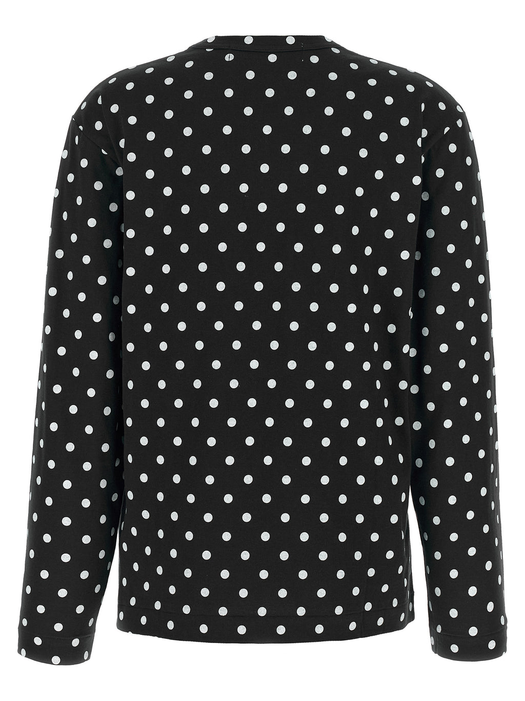 Black Cotton Long Sleeve T-Shirt