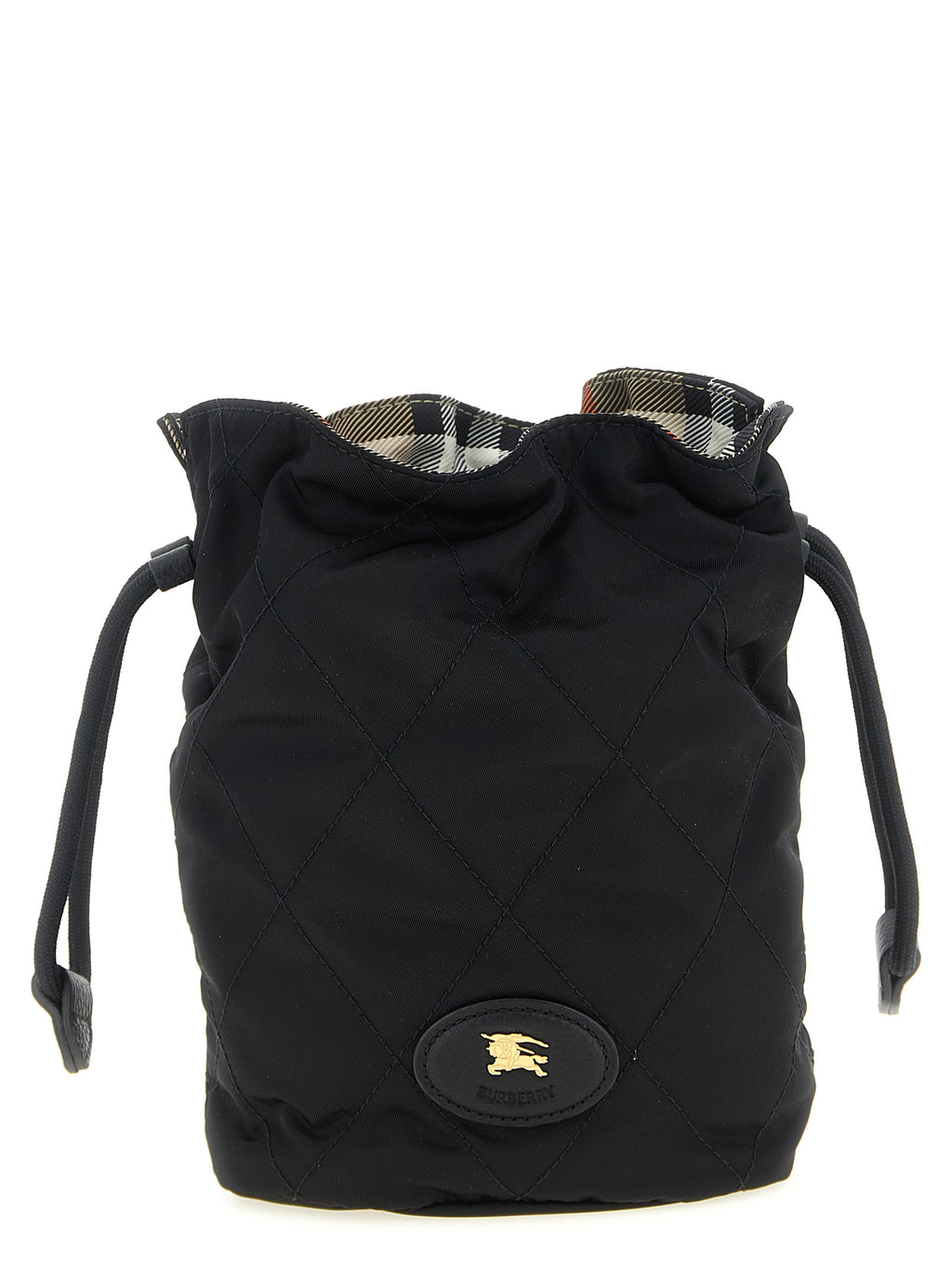 Black Polyamide Clutch Bag