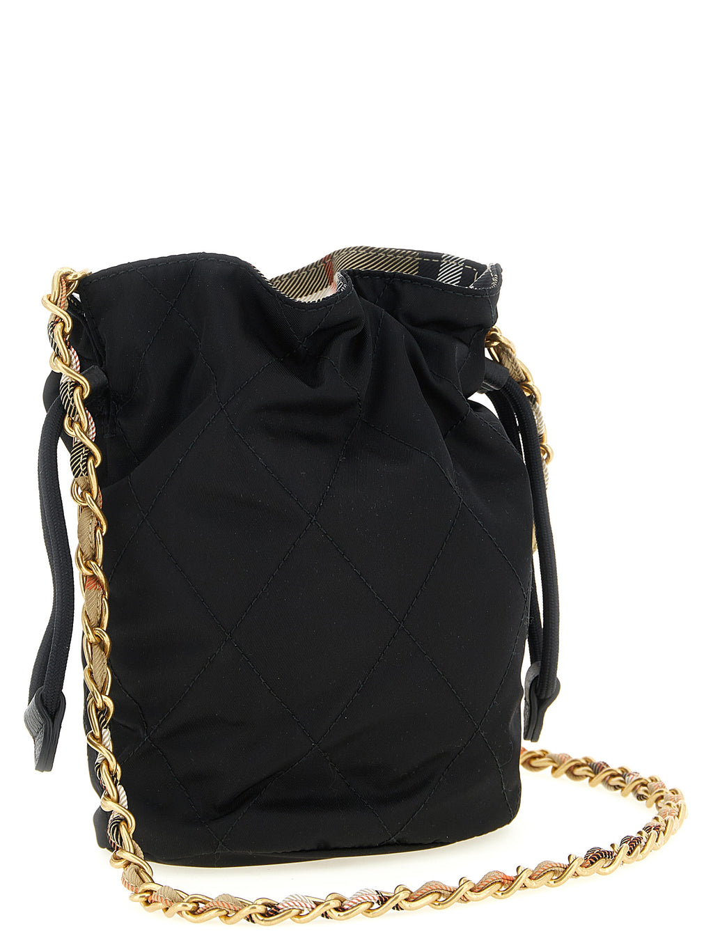 Black Polyamide Clutch Bag