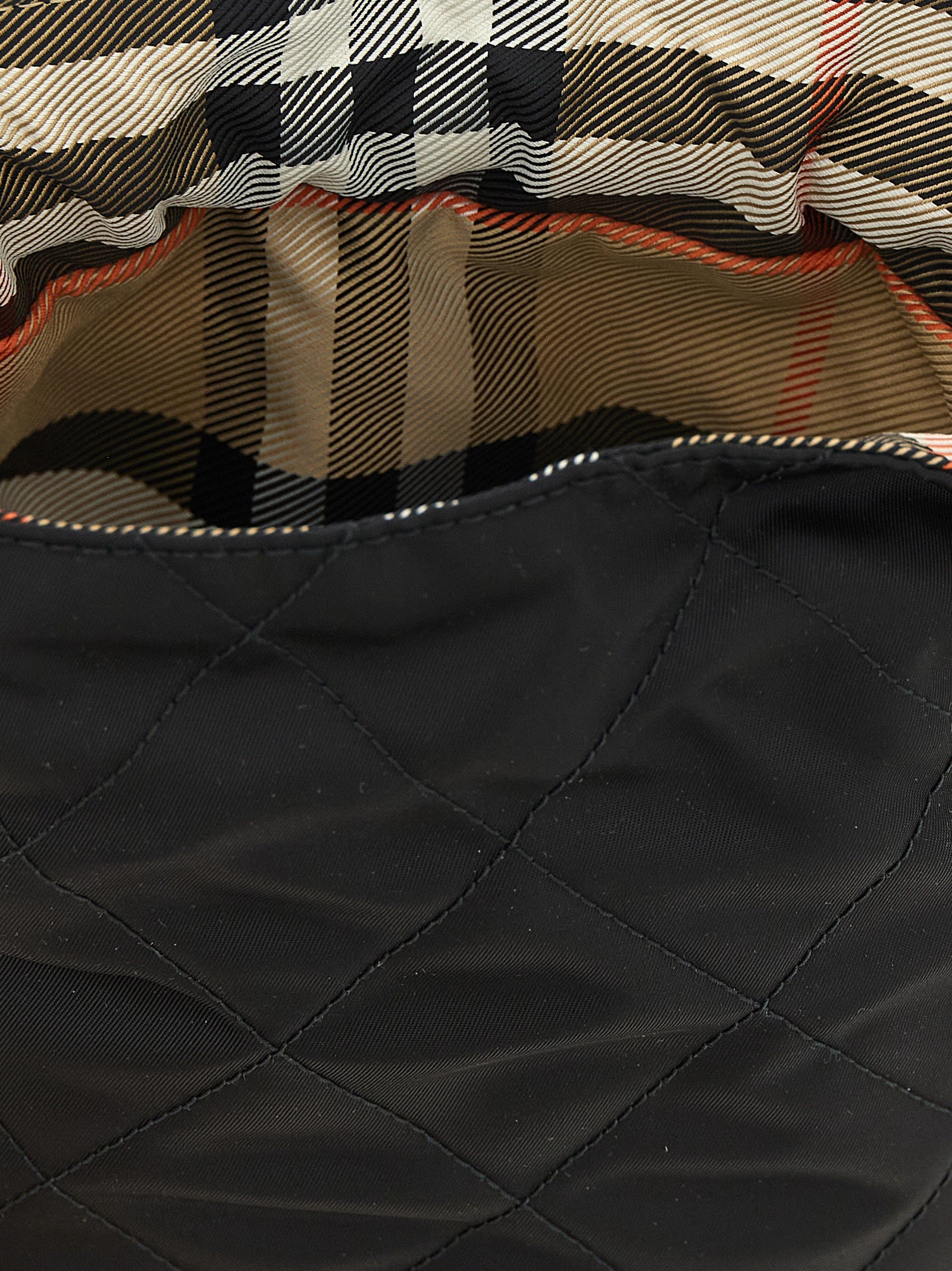 Black Polyamide Clutch Bag
