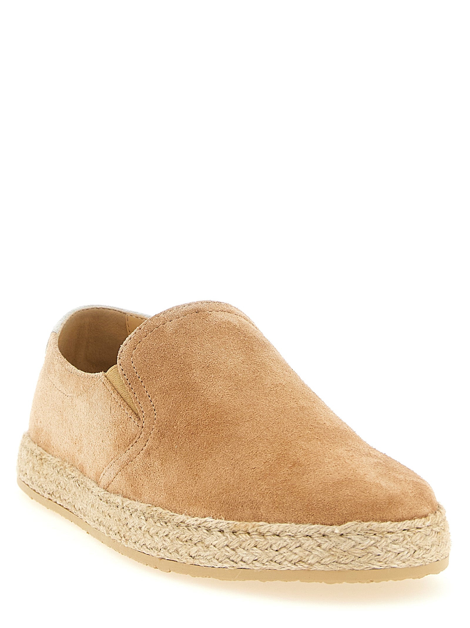 Beige Calfskin Espadrilles