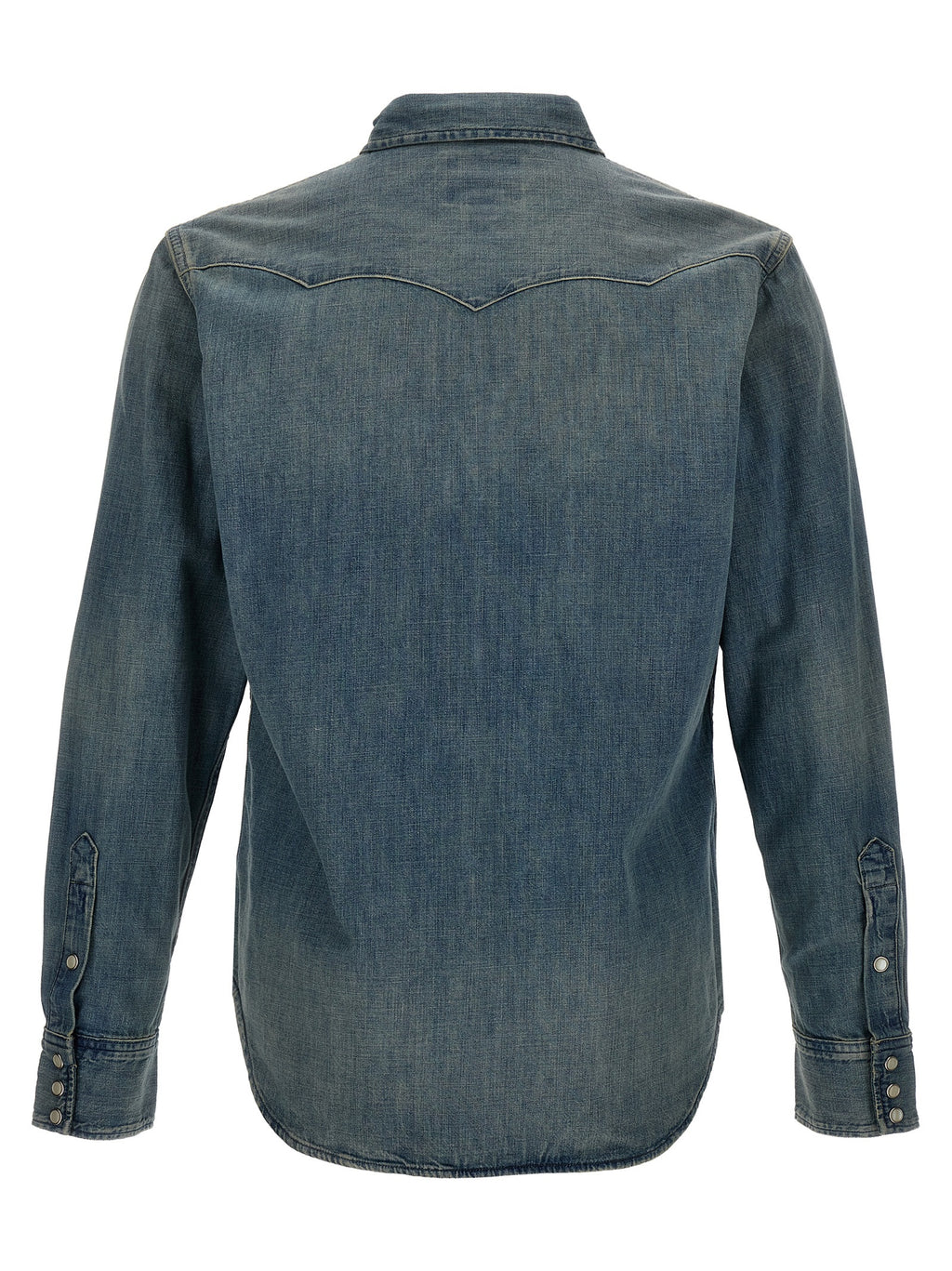 Blue Cotton Blouse