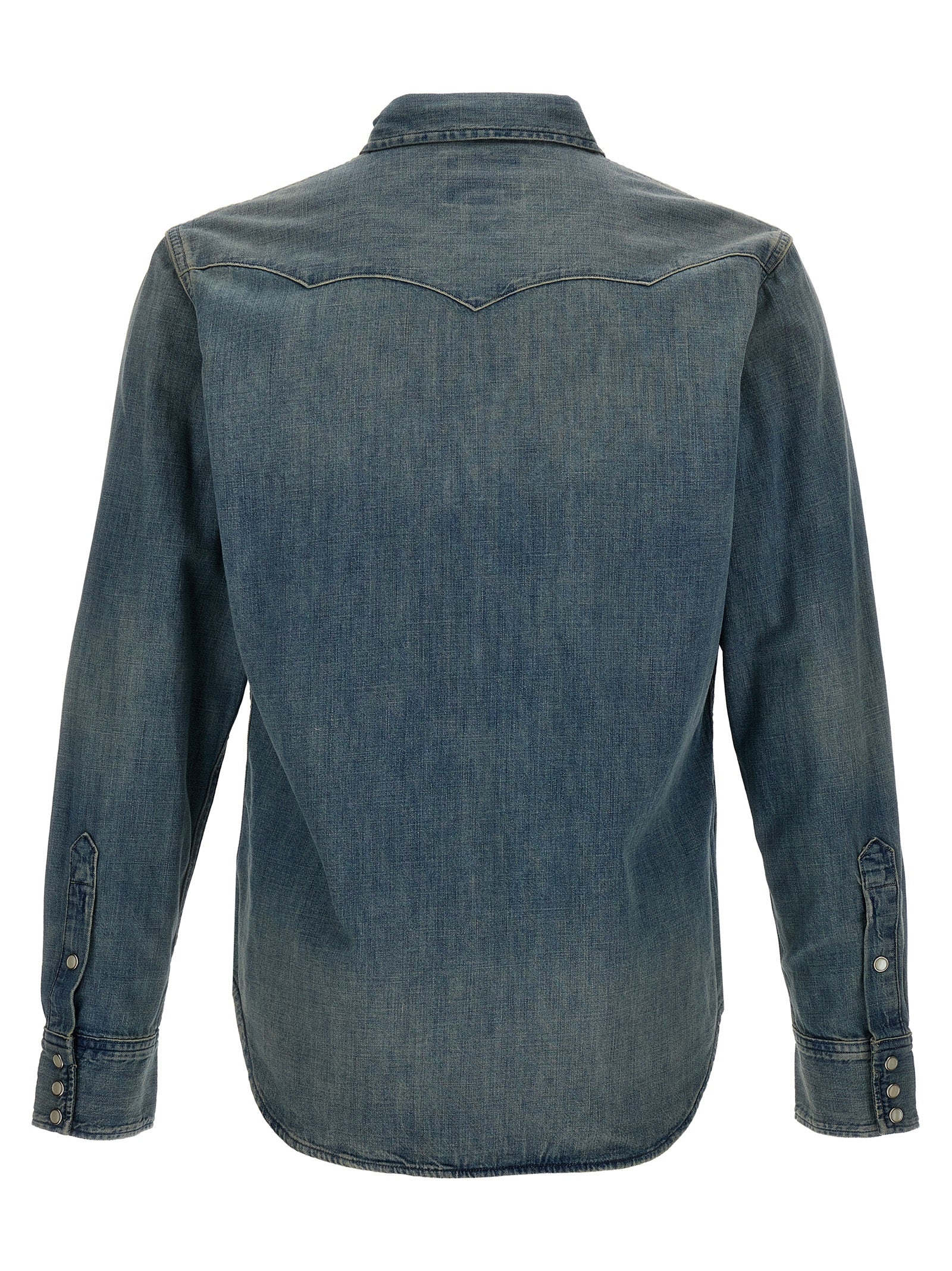 Blue Cotton Blouse