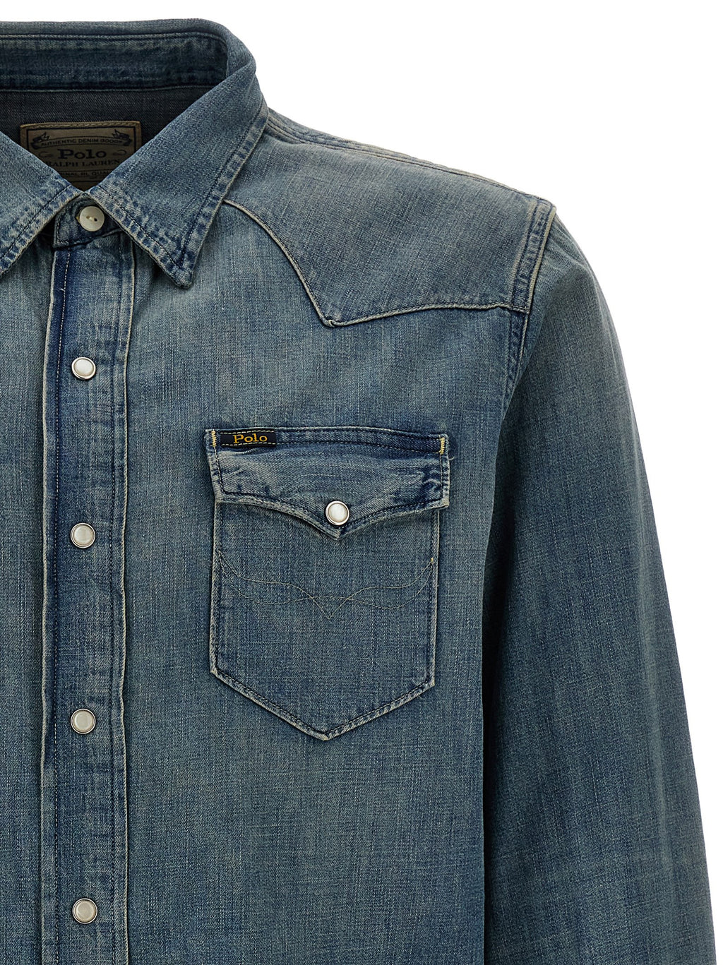 Blue Cotton Blouse