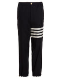 Blue Wool Athletic Pants