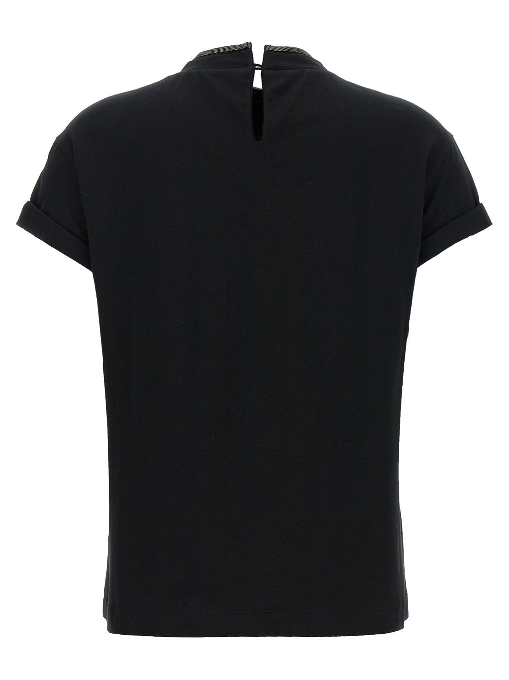 Black Cotton T-Shirt