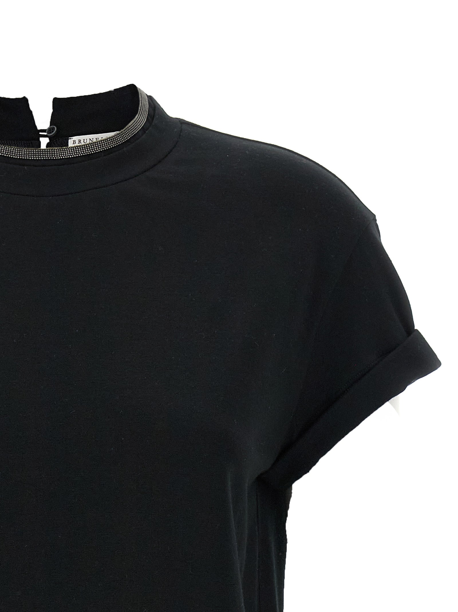 Black Cotton T-Shirt