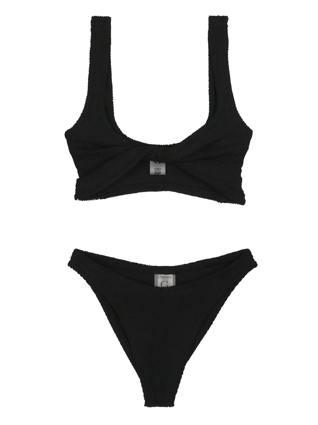 Black Nylon Bikini