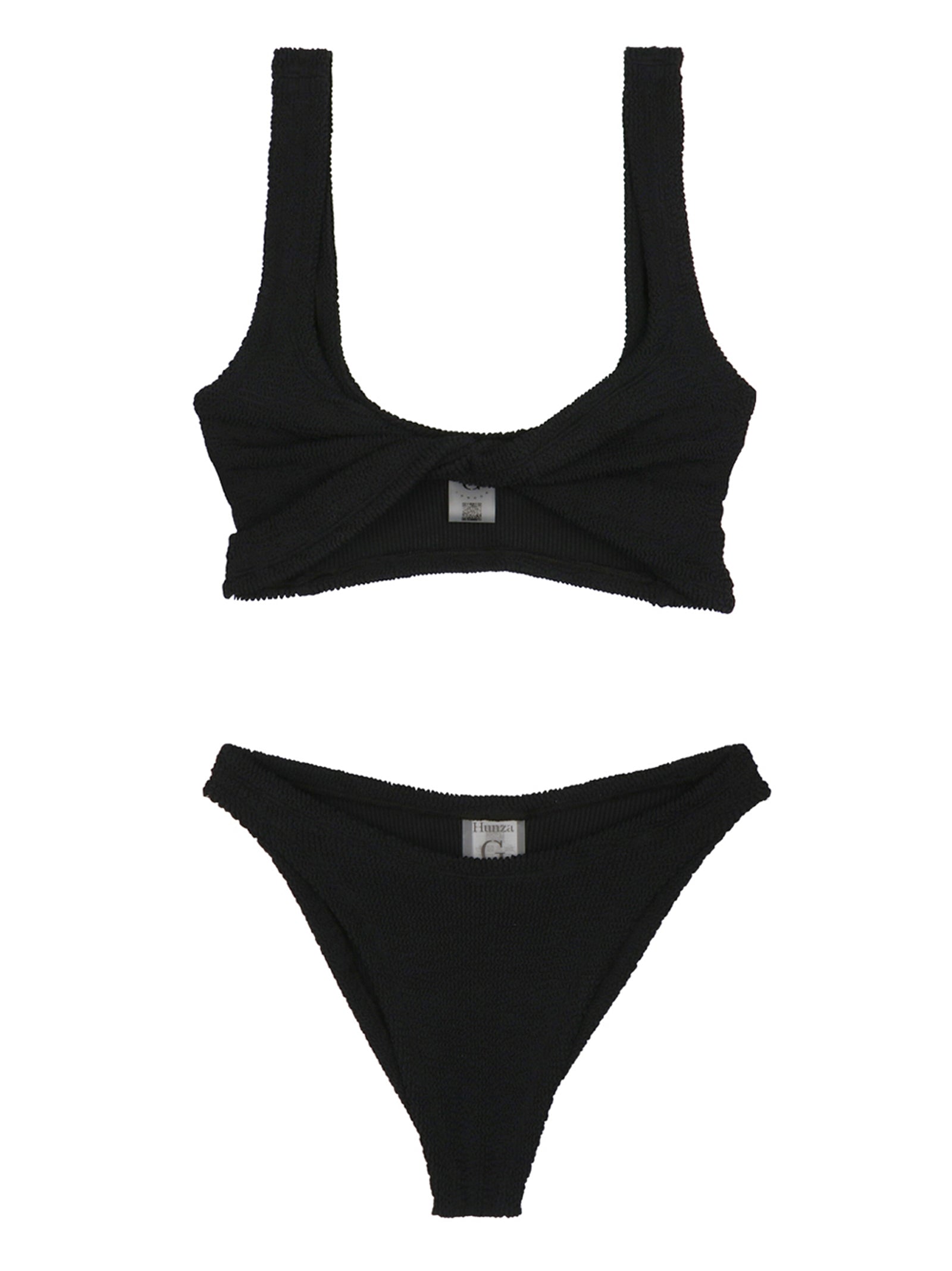Black Nylon Bikini