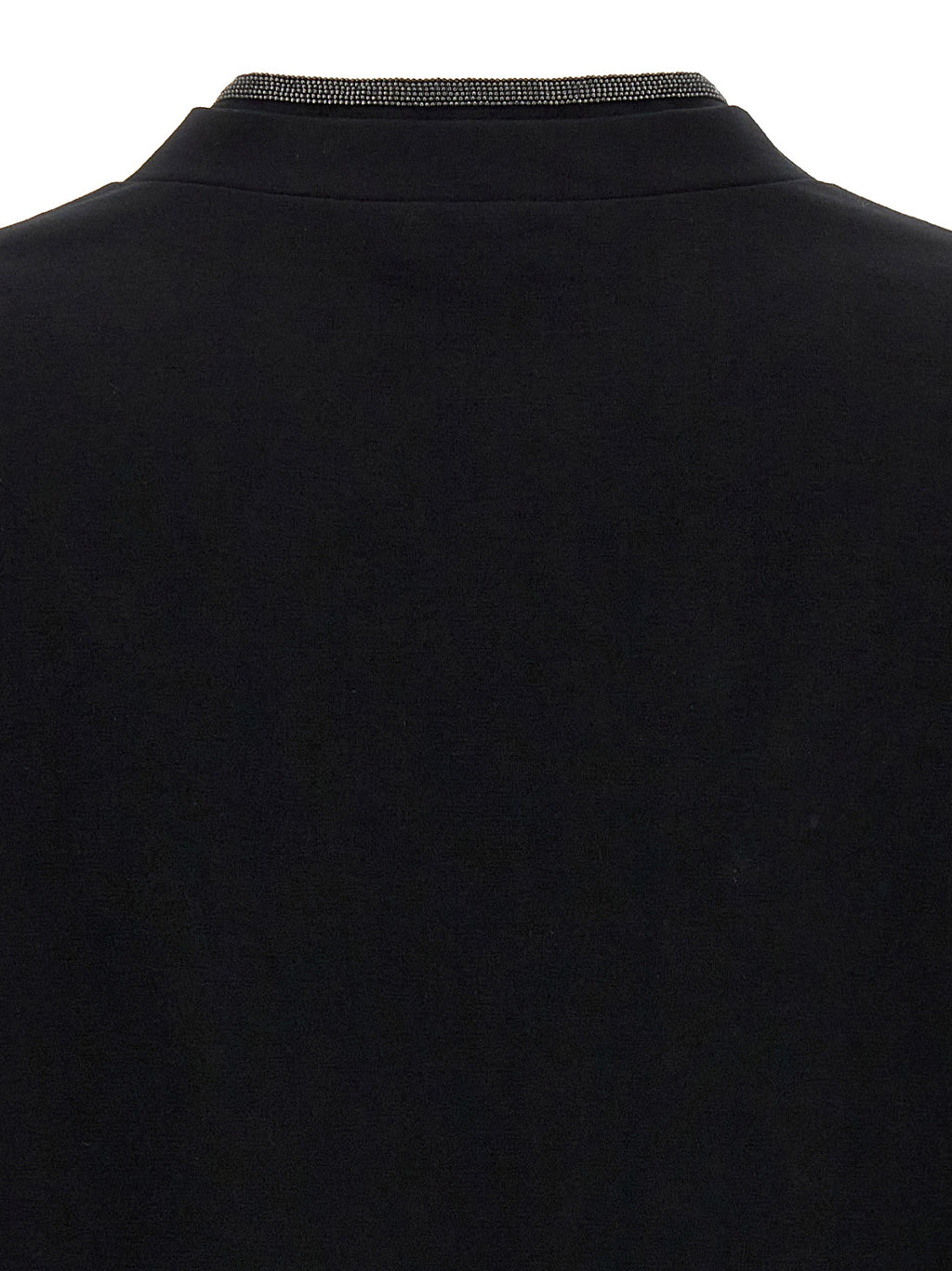 Black Cotton T-Shirt