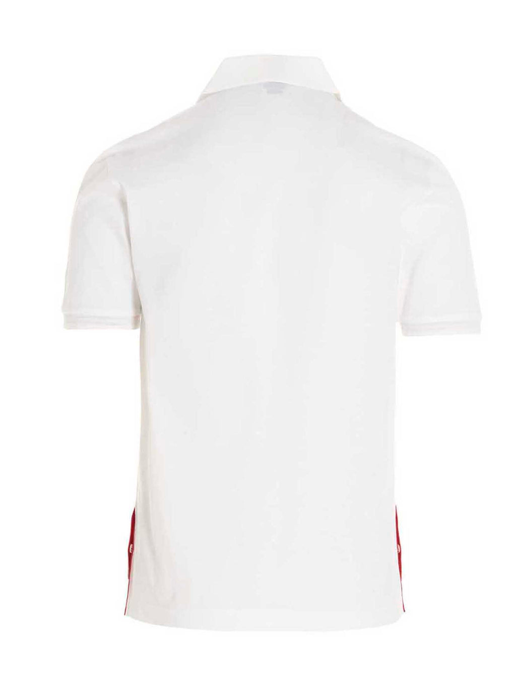 White Cotton Polo Shirt