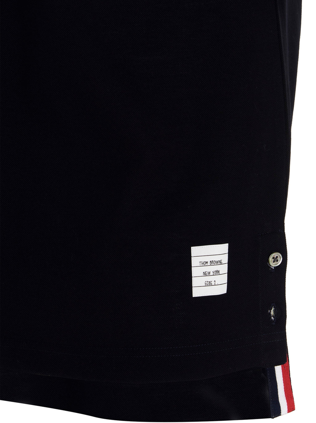 Blue Cotton Polo Shirt