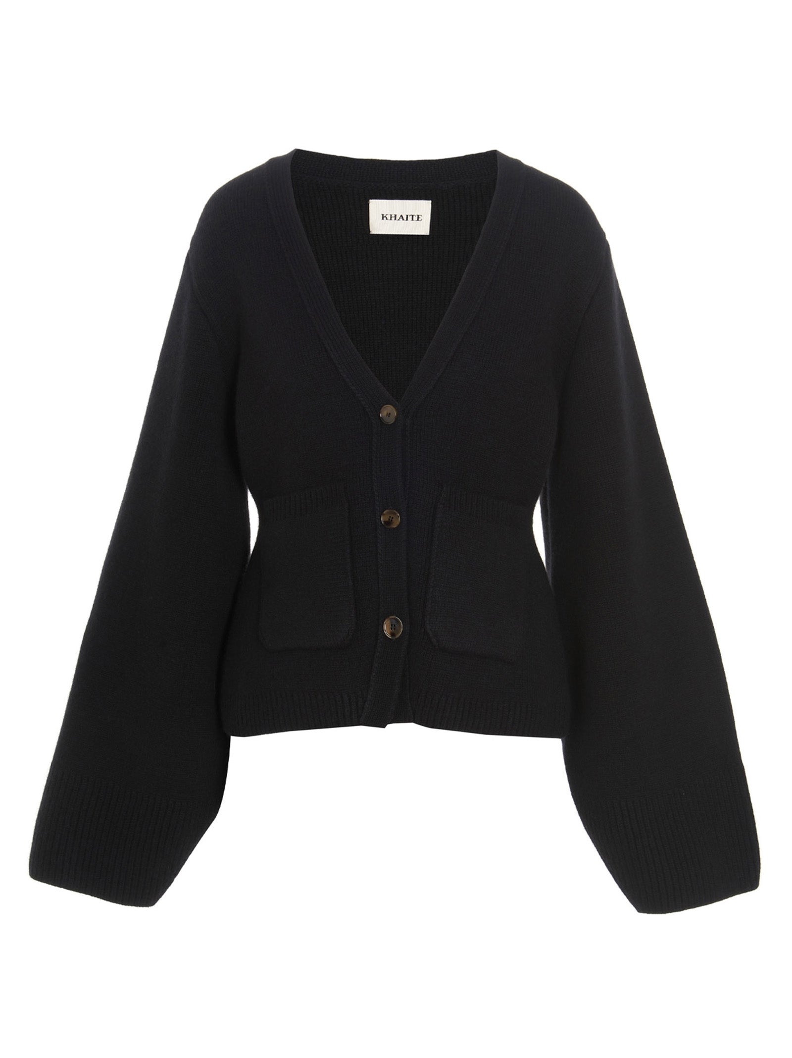 Black Cashmere Cardigan