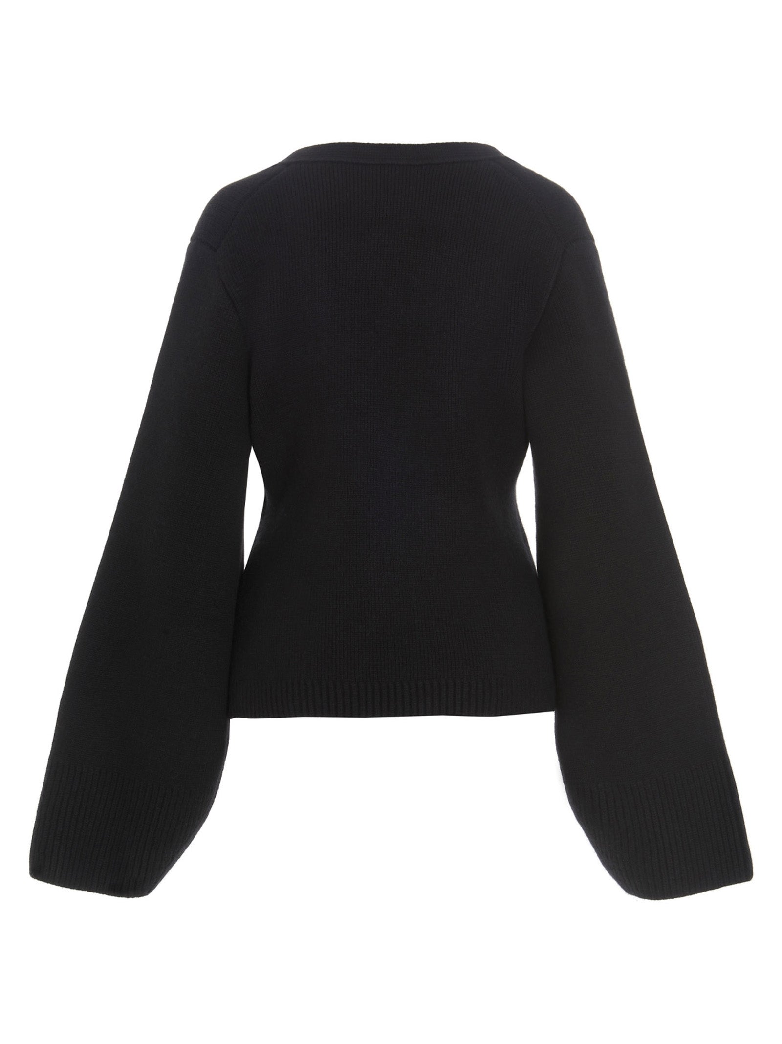Black Cashmere Cardigan