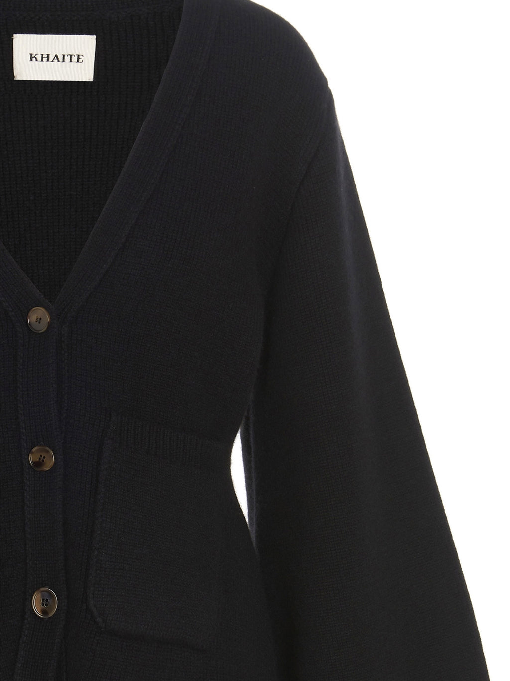 Black Cashmere Cardigan