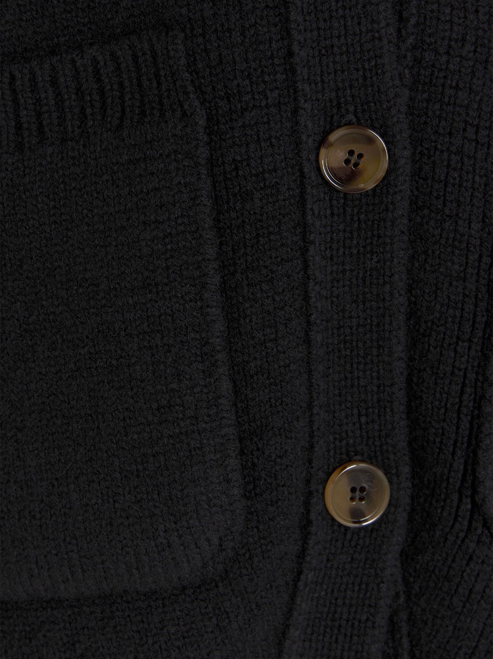 Black Cashmere Cardigan