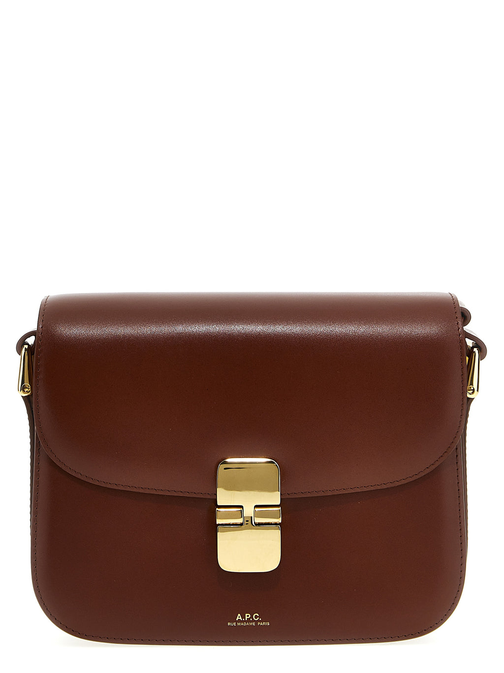 Brown Cowhide Crossbody Bag