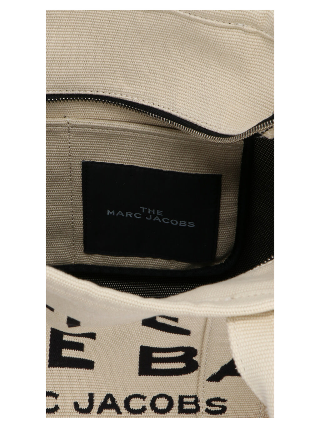 Beige Cotton Tote Bag