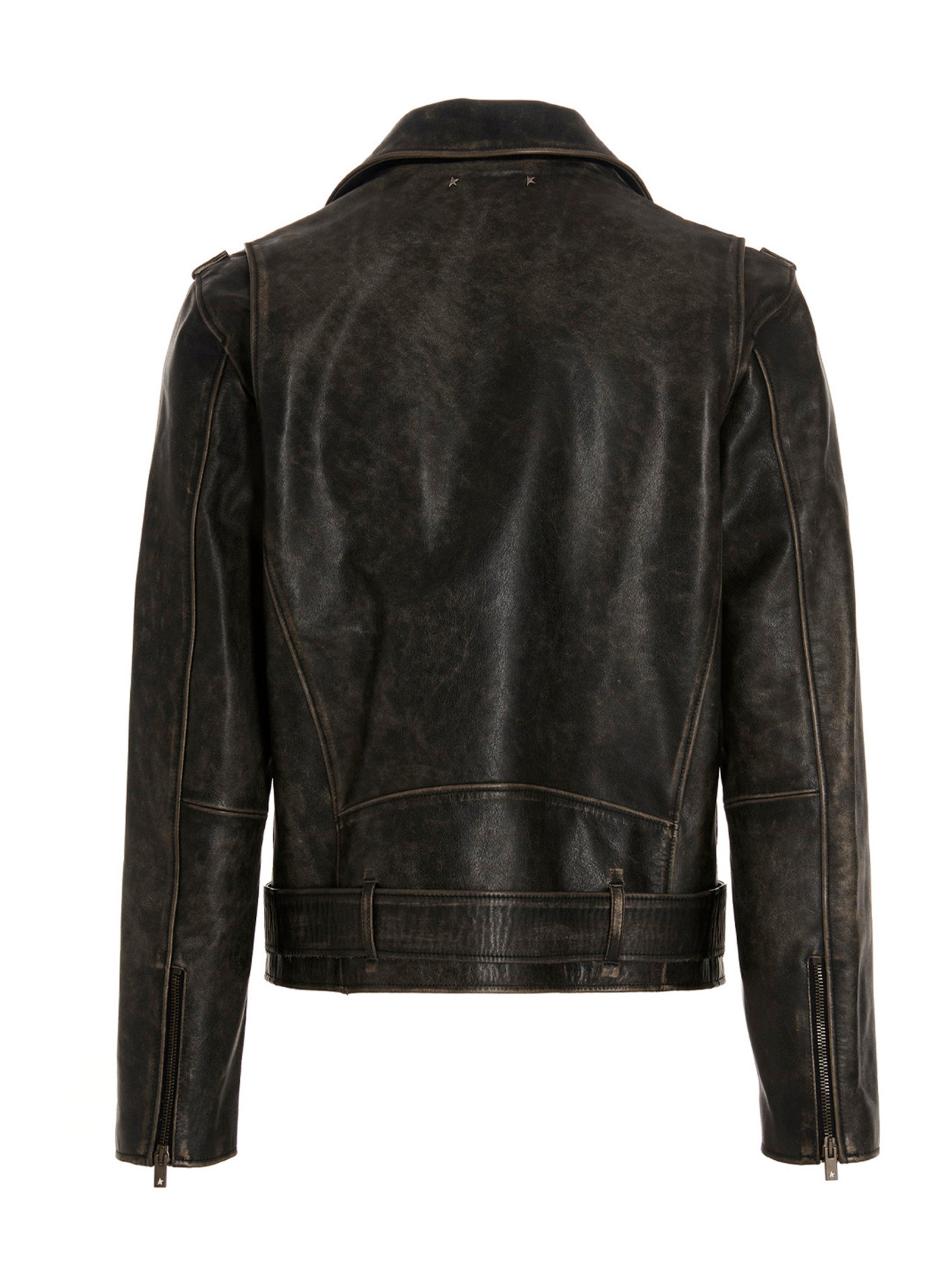 Black Calfskin Leather Jacket