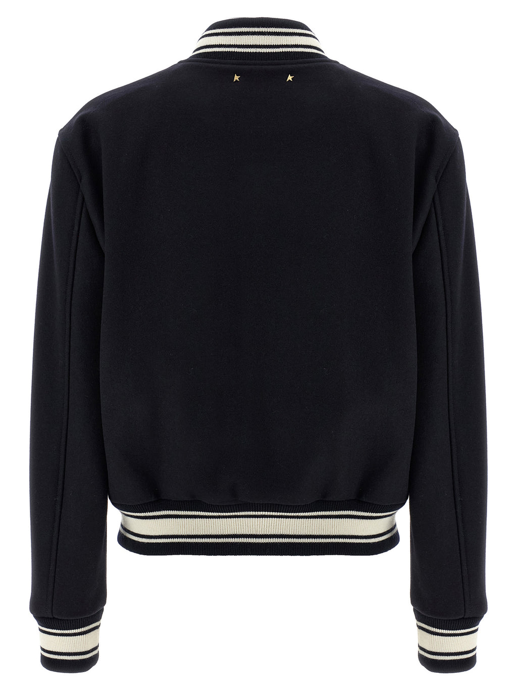 Blue Virgin Wool Bomber