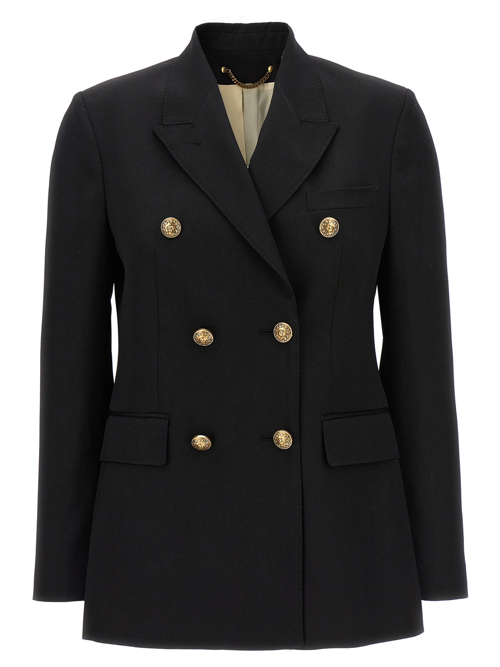Black Virgin Wool Blazer