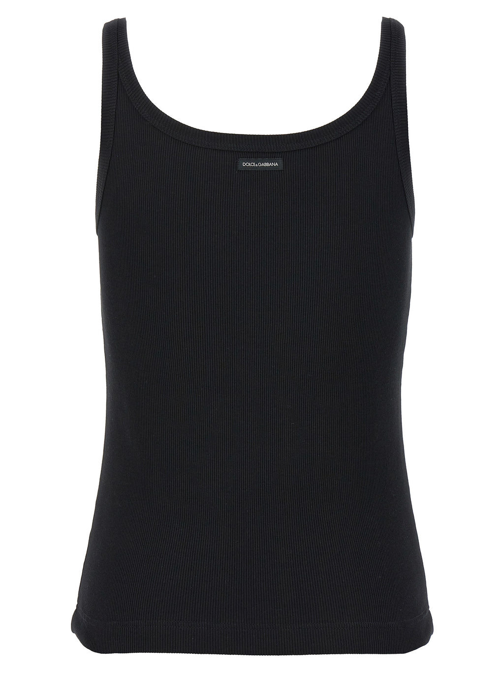 Black Cotton Tank Tops