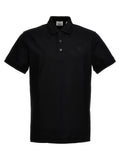Black Cotton Polo Shirt