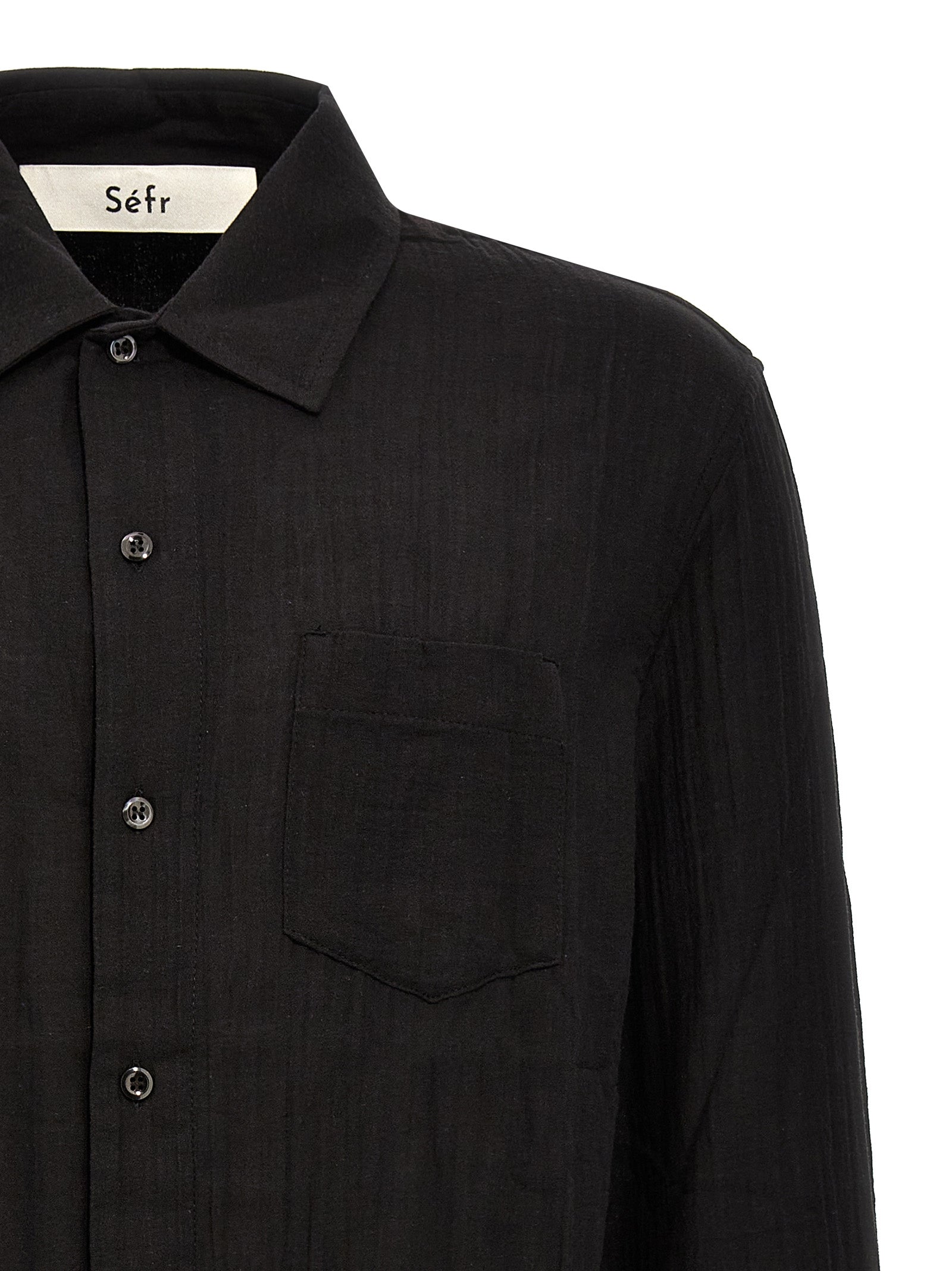 Black Cotton Blouse