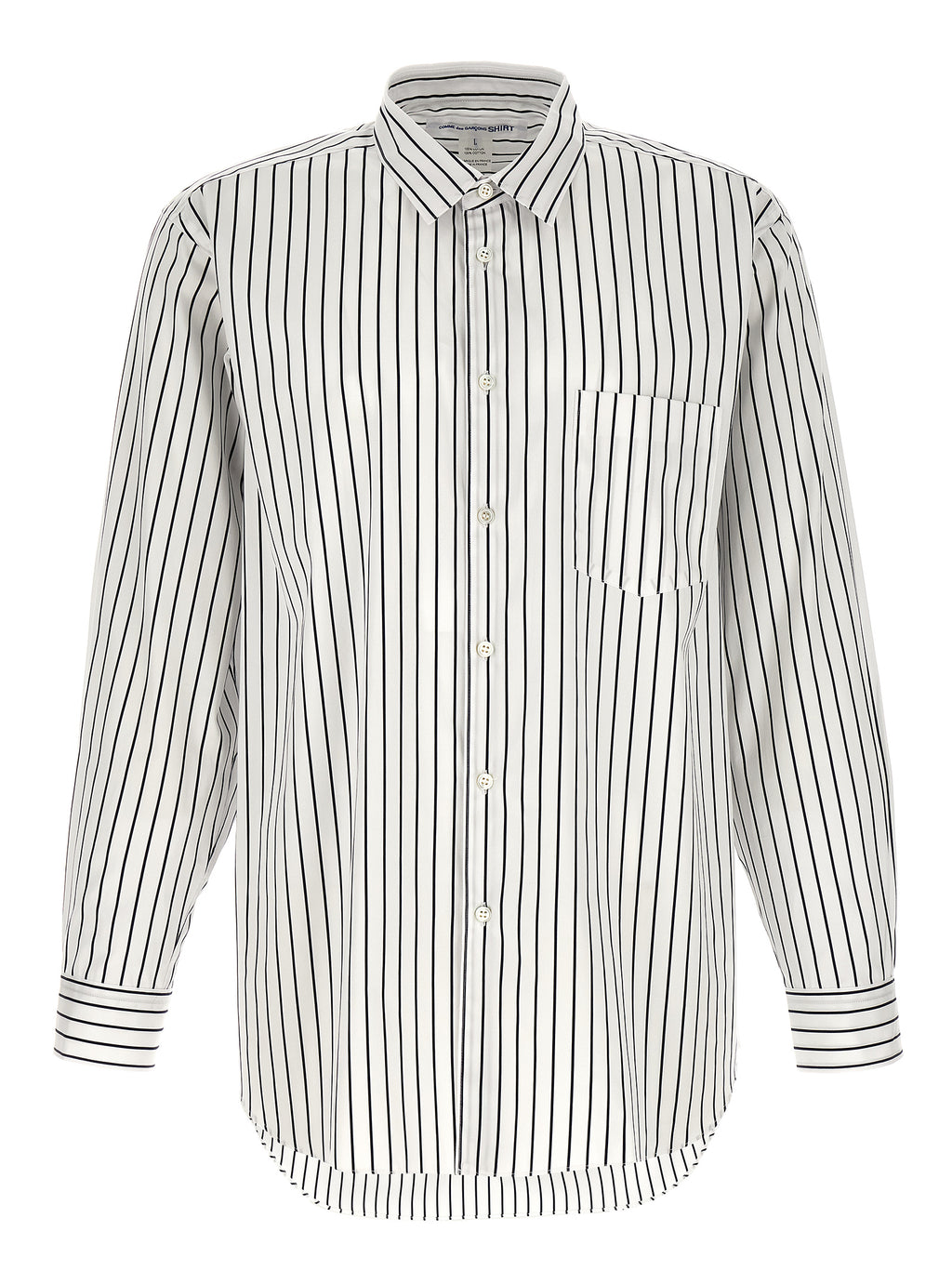 Bicolor Cotton Blouse
