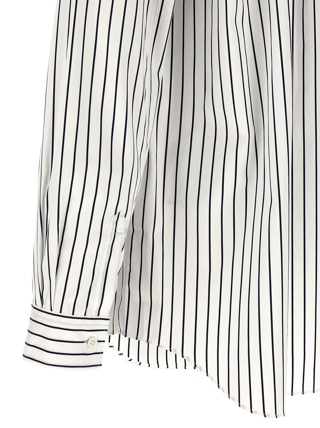 Bicolor Cotton Blouse
