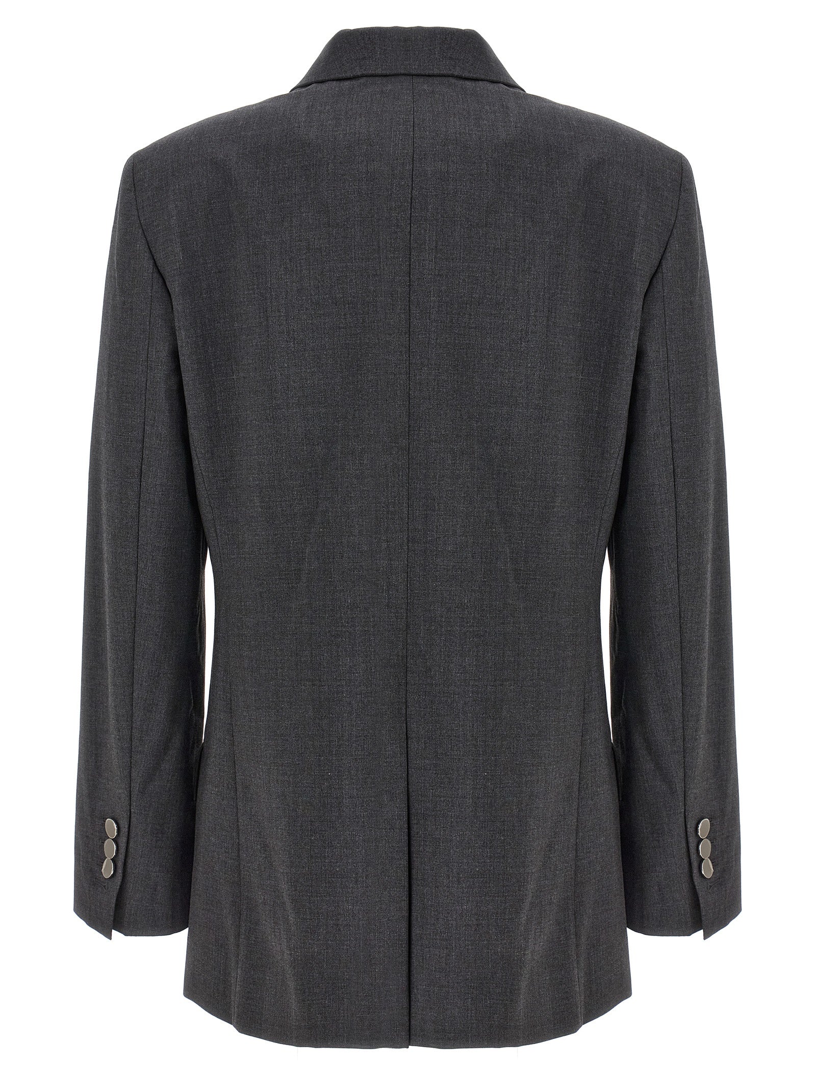 Gray Wool Blazer
