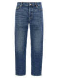 Blue Cotton Jeans Denim