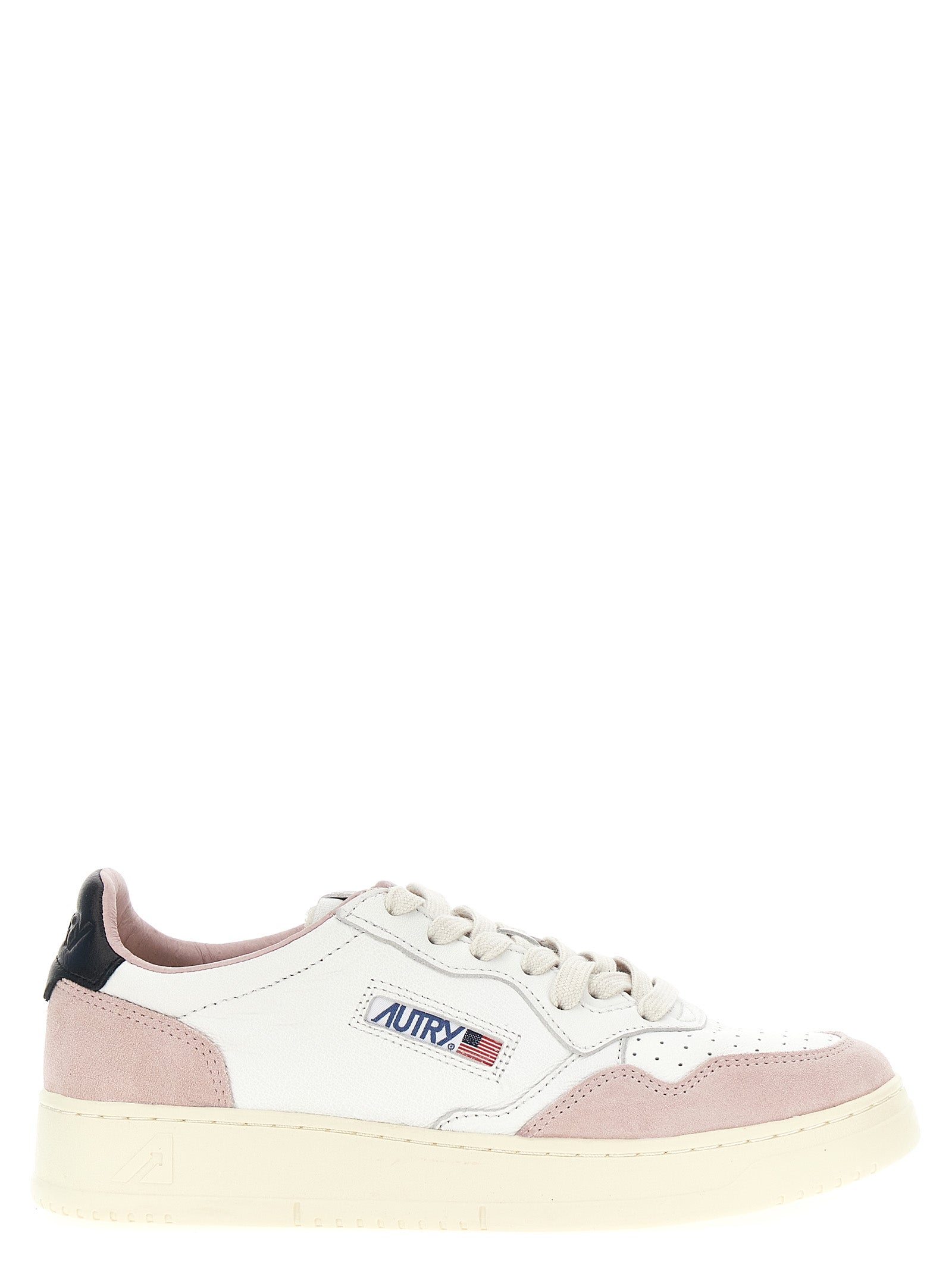 Multicolor Leather Low Top Sneakers