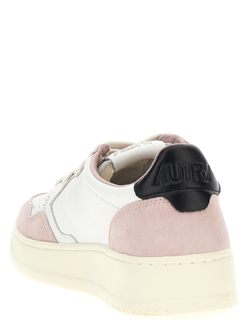 Multicolor Leather Low Top Sneakers